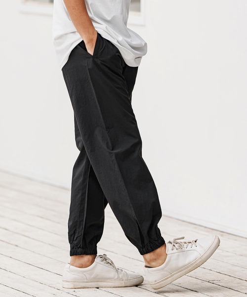 felkod(フィルコッド)の「mp13322- Cotton Nylon Track Pants トラックパンツ(その他パンツ・メンズ・ブラック/ダークオリーブ・XL/L/M/S)」の11枚目の写真