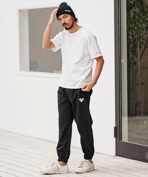 felkod(フィルコッド)の「mp13322- Cotton Nylon Track Pants トラックパンツ(その他パンツ・メンズ・ブラック/ダークオリーブ・XL/L/M/S)」の12枚目の写真