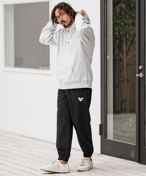 felkod(フィルコッド)の「mp13322- Cotton Nylon Track Pants トラックパンツ(その他パンツ・メンズ・ブラック/ダークオリーブ・XL/L/M/S)」の14枚目の写真