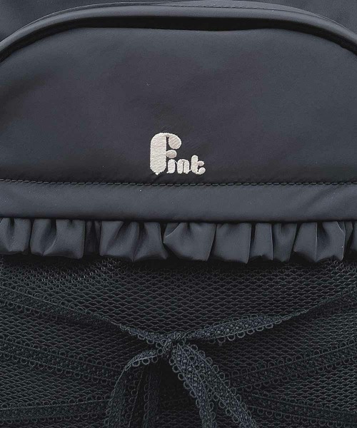F i.n.t(フィント)の「【ZOZO限定】レースアップメッシュポケットリュック/fint フィント(バックパック/リュック・レディース・ブラック/アイボリー・FREE)」の20枚目の写真