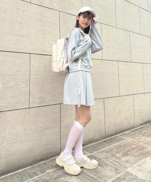 F i.n.t(フィント)の「【ZOZO限定】レースアップメッシュポケットリュック/fint フィント(バックパック/リュック・レディース・ブラック/アイボリー・FREE)」の21枚目の写真