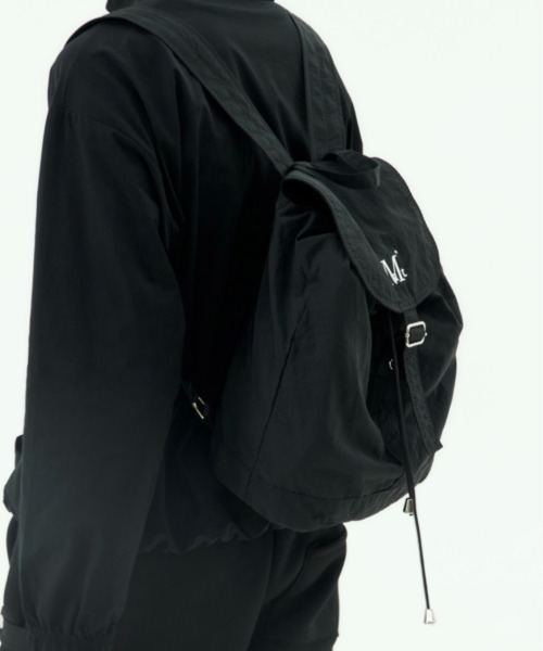 MUCENT（ムセント）の「【日本未発売/WEB限定】MUCENT(ムセント)/軽量 ミニ ドローコード ドローストリング ナップザック リュック バックパック/MUTE MINI BACK PACK（バックパック/リュック・レディース・ブラック/ブルー/ベージュ/カーキ・FREE）」の18枚目の写真