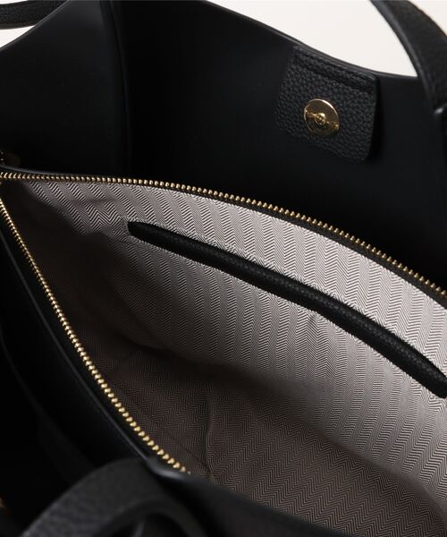 ORiental TRaffic（オリエンタルトラフィック）の「＼ 通勤　ハンドバッグ ／インバッグ 付き トートバッグ /BA-256（トートバッグ・レディース・ブラック/ブラウン・ﾌﾘ-）」の3枚目の写真