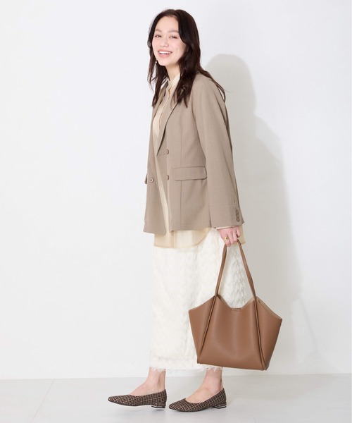 ORiental TRaffic（オリエンタルトラフィック）の「＼ 通勤　ハンドバッグ ／インバッグ 付き トートバッグ /BA-256（トートバッグ・レディース・ブラック/ブラウン・ﾌﾘ-）」の13枚目の写真