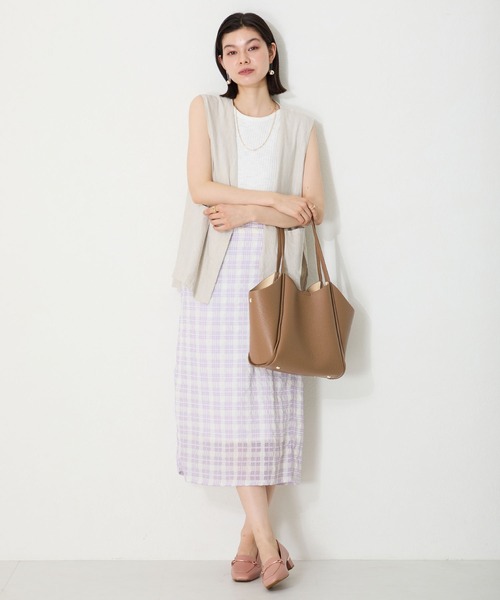 ORiental TRaffic（オリエンタルトラフィック）の「＼ 通勤　ハンドバッグ ／インバッグ 付き トートバッグ /BA-256（トートバッグ・レディース・ブラック/ブラウン・ﾌﾘ-）」の17枚目の写真