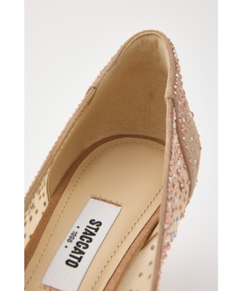 STACCATO(スタッカート)の「キャリーシースルーパンプス(パンプス・レディース・ピンク/ホワイト・23.5cm/23cm/22.5cm/24cm/24.5cm)」の10枚目の写真