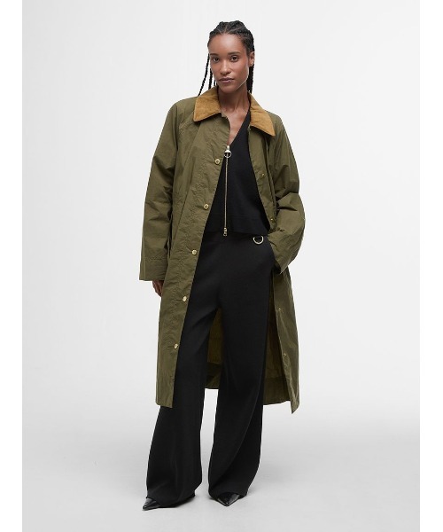 セール】Ettie ロング コート(ステンカラーコート)|Barbour セール】Ettie ロング コート(ステンカラーコート)|Barbour