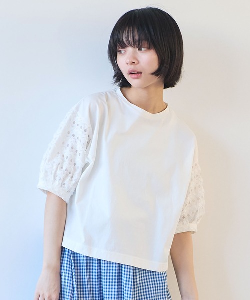 △naminami lace プルオーバー（Tシャツ/カットソー）｜bulle de