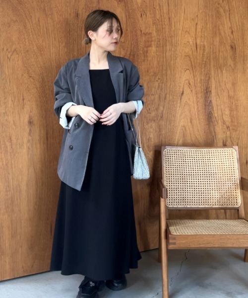 パール付きチュールボレロ＋キャミワンピースドレス Jolie et Jolie（ジョリー エ ジョリー） ドレス 「再入荷！」パール