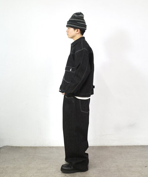 Sourcream(サワークリーム)の「【Sourcream/サワークリーム】ブラックデニムパンツ / 日本製(デニムパンツ・レディース・ブラック・FREE)」の9枚目の写真