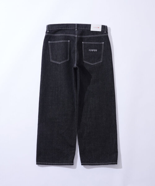 Sourcream(サワークリーム)の「【Sourcream/サワークリーム】ブラックデニムパンツ / 日本製(デニムパンツ・レディース・ブラック・FREE)」の12枚目の写真