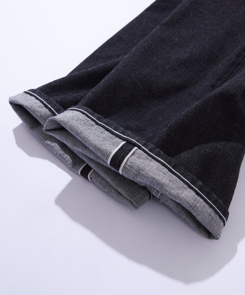 Sourcream(サワークリーム)の「【Sourcream/サワークリーム】ブラックデニムパンツ / 日本製(デニムパンツ・レディース・ブラック・FREE)」の7枚目の写真