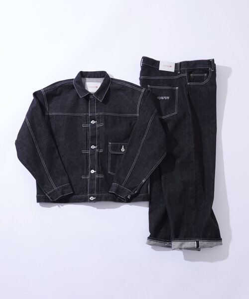 Sourcream(サワークリーム)の「【Sourcream/サワークリーム】ブラックデニムパンツ / 日本製(デニムパンツ・レディース・ブラック・FREE)」の17枚目の写真