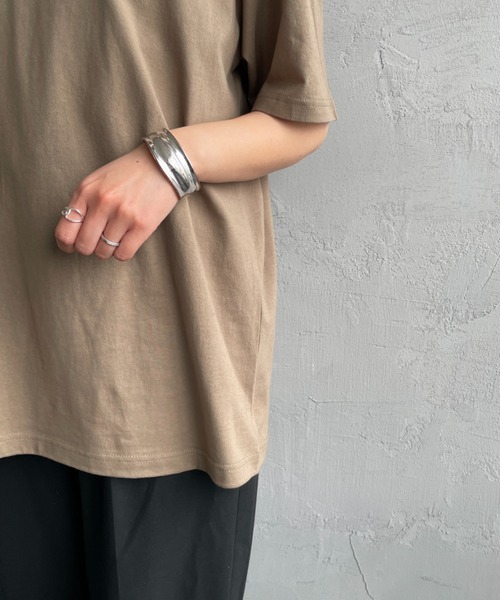 RVCA（ルーカ）の「[RVCA/ルーカ] RANCH SCRIPT バックプリント ショートスリーブTシャツ（Tシャツ/カットソー・レディース・ブラック/カーキ/ホワイト・M/L/XL）」の17枚目の写真