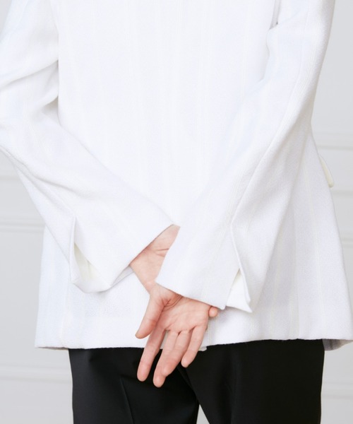 INED(イネド)の「1Bジャケット《la veille by SUPERIOR CLOSET》(テーラードジャケット・レディース・オフホワイト・11号/9号)」の11枚目の写真
