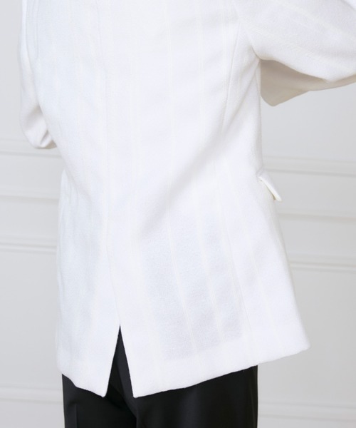 INED(イネド)の「1Bジャケット《la veille by SUPERIOR CLOSET》(テーラードジャケット・レディース・オフホワイト・11号/9号)」の13枚目の写真