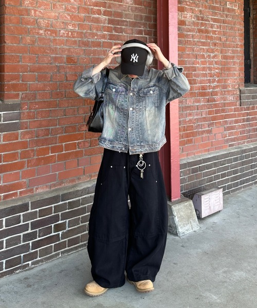 ADAMASTE（アダマスト）の「【ADAMASTE SELECT】buckle belt 2way shoulder bag - バックルベルト2wayショルダーバッグ（ショルダーバッグ・メンズ・ブラック/シルバー/ブラウン・FREE）」の14枚目の写真