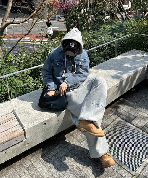 ADAMASTE（アダマスト）の「【ADAMASTE SELECT】buckle belt 2way shoulder bag - バックルベルト2wayショルダーバッグ（ショルダーバッグ・メンズ・ブラック/シルバー/ブラウン・FREE）」の16枚目の写真