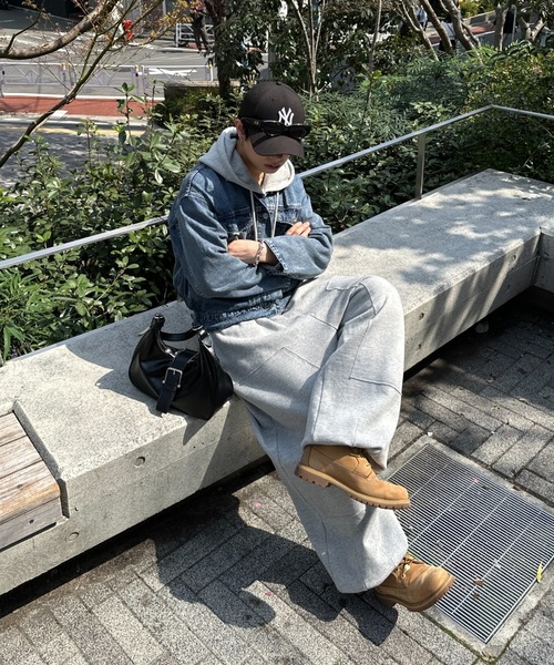 ADAMASTE（アダマスト）の「【ADAMASTE SELECT】buckle belt 2way shoulder bag - バックルベルト2wayショルダーバッグ（ショルダーバッグ・メンズ・ブラック/シルバー/ブラウン・FREE）」の17枚目の写真