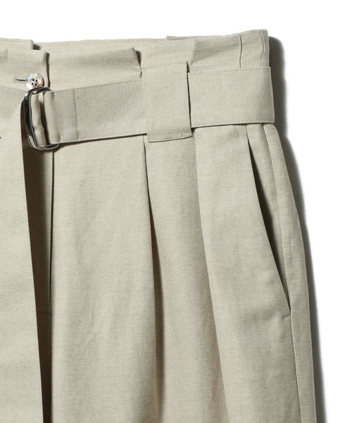 hedmayner 22ss リネンワイドパンツ コットンリネンワイドパンツ（その他パンツ）｜andme