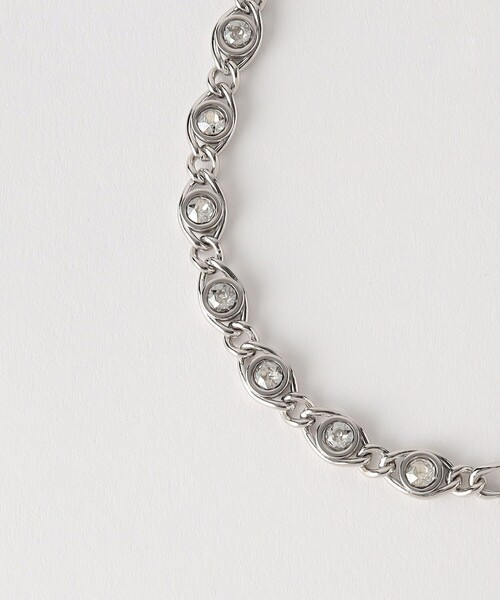 Soierie（ソワリー）の「＜Soierie＞Dark Metal ネックレス（ネックレス・レディース・シルバー・FREE）」の5枚目の写真