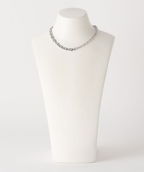 Soierie（ソワリー）の「＜Soierie＞Dark Metal ネックレス（ネックレス・レディース・シルバー・FREE）」の9枚目の写真