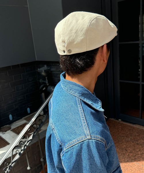 CANAL JEAN（キャナルジーン）の「El mar　コットンハンチング（ハンチング/ベレー帽・レディース・アイボリー/ブラック/ブラウン・ONE SIZE）」の10枚目の写真