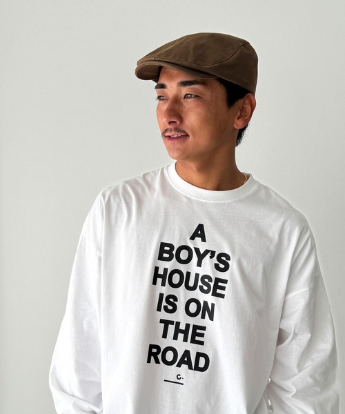 CANAL JEAN（キャナルジーン）の「El mar　コットンハンチング（ハンチング/ベレー帽・レディース・アイボリー/ブラック/ブラウン・ONE SIZE）」の11枚目の写真