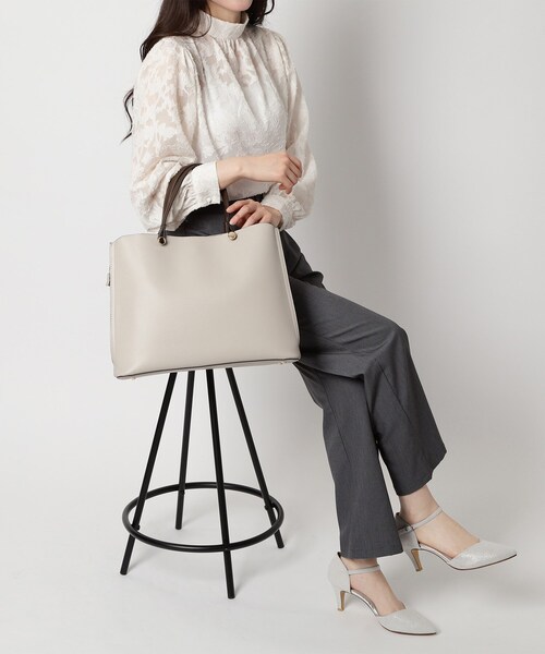 ESPERANZA(エスペランサ)の「アンクルストラップパンプス(パンプス・レディース・ブラック系8/ベージュ系8/グレー系/ブラック系・24.5cm/24.0cm/23.5cm/23.0cm/22.5cm/22.0cm)」の9枚目の写真