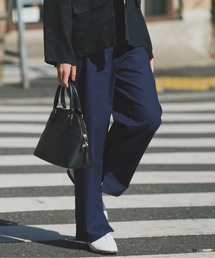 スッキリストレートパンツ[プチ・プラスサイズあり]