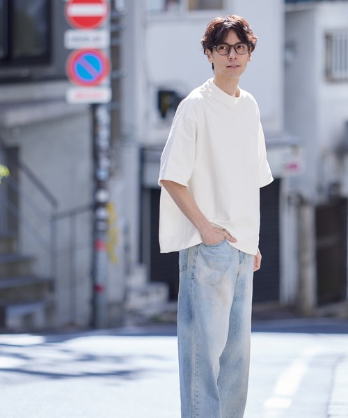 coca（coca）（コカ）の「MAXヘビーウェイトポケットTシャツ（Tシャツ/カットソー・メンズ・ホワイト/チャコール/ネイビー/ライトベージュ・M/XL/L）」の7枚目の写真