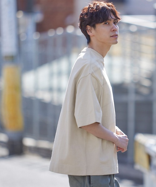 coca（coca）（コカ）の「MAXヘビーウェイトポケットTシャツ（Tシャツ/カットソー・メンズ・ホワイト/チャコール/ネイビー/ライトベージュ・M/XL/L）」の14枚目の写真