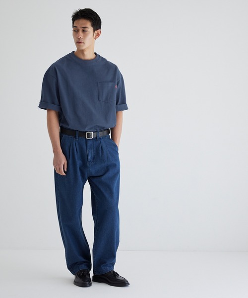 coca（coca）（コカ）の「MAXヘビーウェイトポケットTシャツ（Tシャツ/カットソー・メンズ・ホワイト/チャコール/ネイビー/ライトベージュ・M/XL/L）」の18枚目の写真