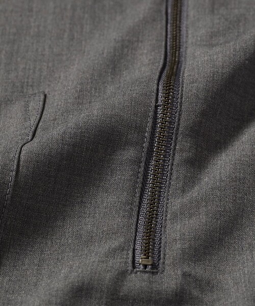 BEAMS（ビームス）の「ハーフジップ プルオーバー シャツ（シャツ/ブラウス・メンズ・グレー/ブラック・XL/L/M/S）」の11枚目の写真