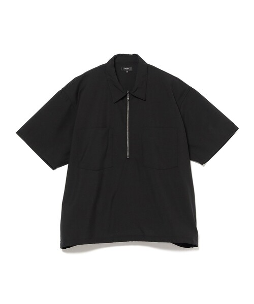 BEAMS（ビームス）の「ハーフジップ プルオーバー シャツ（シャツ/ブラウス・メンズ・グレー/ブラック・XL/L/M/S）」の13枚目の写真