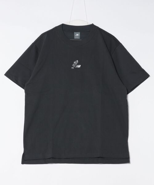 【新品未使用】New Balance ニューバランス Tシャツ 黒 New Balance ニューバランス Tシャツ メンズ 半袖クルーネック