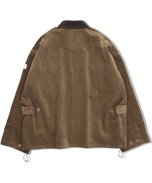 elephant TRIBAL fabrics(エレファントトライバルファブリックス)の「elephant TRIBAL fabrics Double Military Jacket(カバーオール・メンズ・ブラック/ブラウン・FREE)」の6枚目の写真