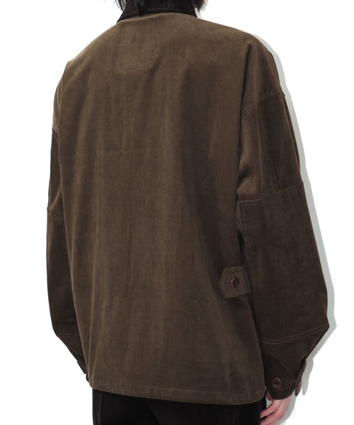 elephant TRIBAL fabrics(エレファントトライバルファブリックス)の「elephant TRIBAL fabrics Double Military Jacket(カバーオール・メンズ・ブラック/ブラウン・FREE)」の8枚目の写真