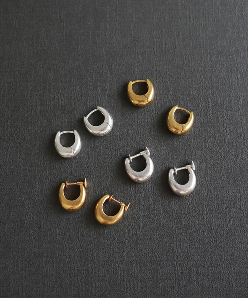 TEN.（テン）の「SILVER925 カドル ピアス（ピアス（両耳用）・レディース・シルバー・FREE）」の8枚目の写真