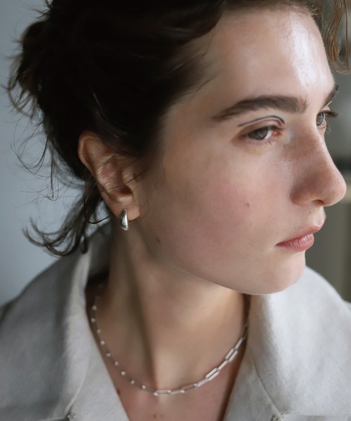 TEN.（テン）の「SILVER925 カドル ピアス（ピアス（両耳用）・レディース・シルバー・FREE）」の5枚目の写真