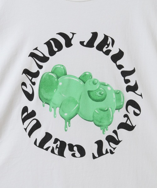 tシャツ JELLY PEPE BIG BIG Tシャツ レディース メンズ Candy Stripper tシャツ JELLY PEPE BIG Tシャツ レディース