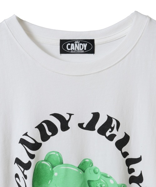 tシャツ JELLY PEPE BIG BIG Tシャツ レディース メンズ Candy Stripper tシャツ JELLY PEPE BIG Tシャツ レディース