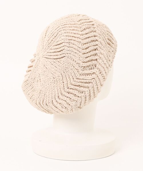 チャイハネ（チャイハネ）の「【チャイハネ】ジグベレー帽（ハンチング/ベレー帽・レディース・ライトブラウン/ナチュラル/ブラック・FREE）」の10枚目の写真