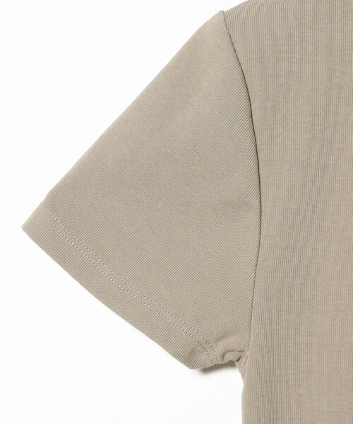 Ray BEAMS（レイビームス）の「【別注】PICCADILLY / RIB TEE（Tシャツ/カットソー・レディース・レッド/カーキ/サックスブルー・ONE SIZE）」の7枚目の写真