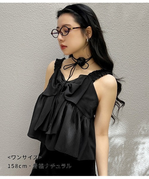 セール】リボンモチーフキャミ（キャミソール）｜PEACH JOHN（ピーチ