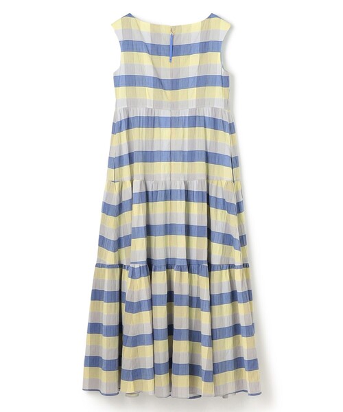 TOCCA(トッカ)の「OPTICAL CUBE DRESS ドレス(ワンピース・レディース・グリーン系5/ブルー系5・2/0/4/6)」の10枚目の写真