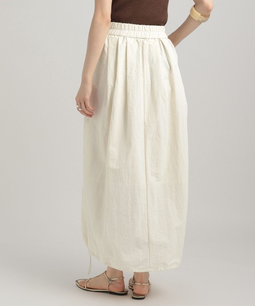 GEORGE'S（ジョージズ）の「ドロストバルーンスカート（スカート・レディース・ブラック/アイボリー/グレー・MEDIUM/SMALL）」の9枚目の写真