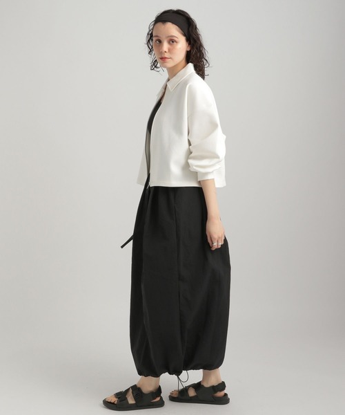 GEORGE'S（ジョージズ）の「ドロストバルーンスカート（スカート・レディース・ブラック/アイボリー/グレー・MEDIUM/SMALL）」の14枚目の写真