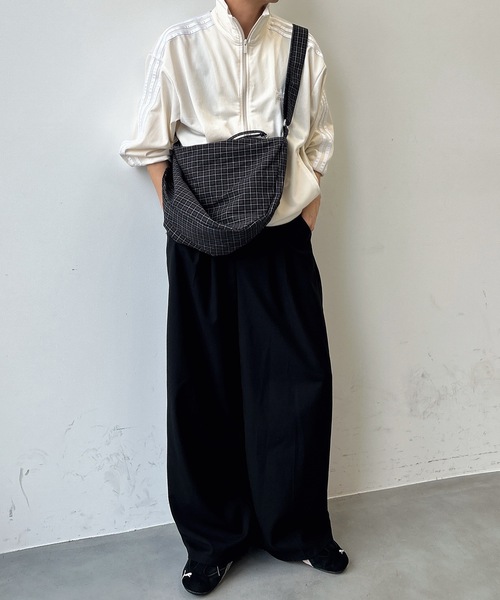 pppp様 専用 チェック柄ショルダーバッグ UNDERSTATEMENTs ショルダーバッグ 「ユニセックス」チェック柄