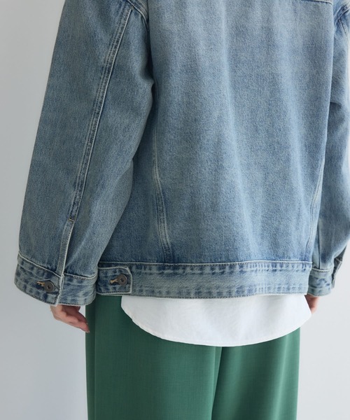 Paradise Picnic（パラダイスピクニック）の「オーバーサイズGジャン（デニムジャケット・レディース・ブルー・FREE）」の14枚目の写真
